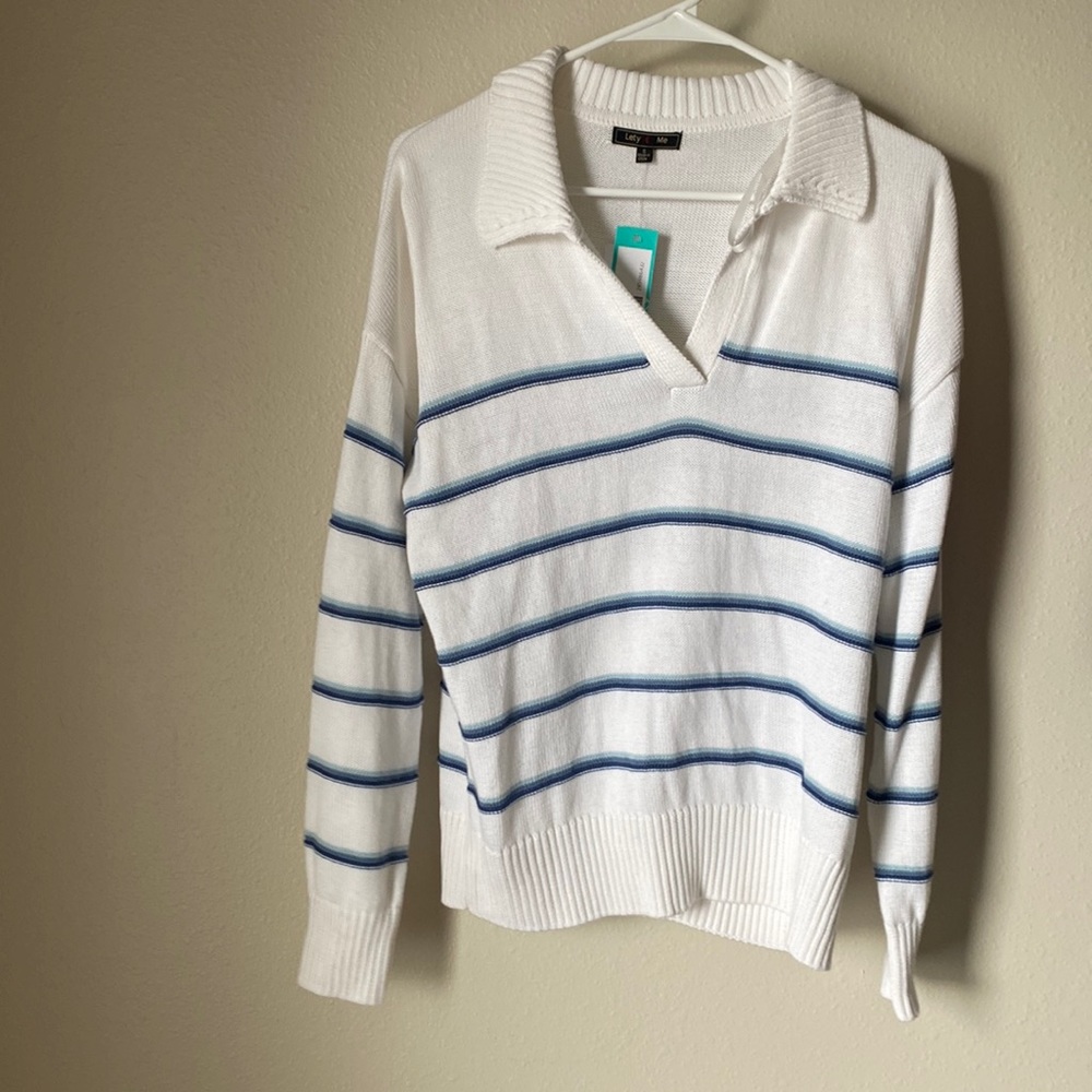 White colored shirt from Stitch Fix - Lety Me